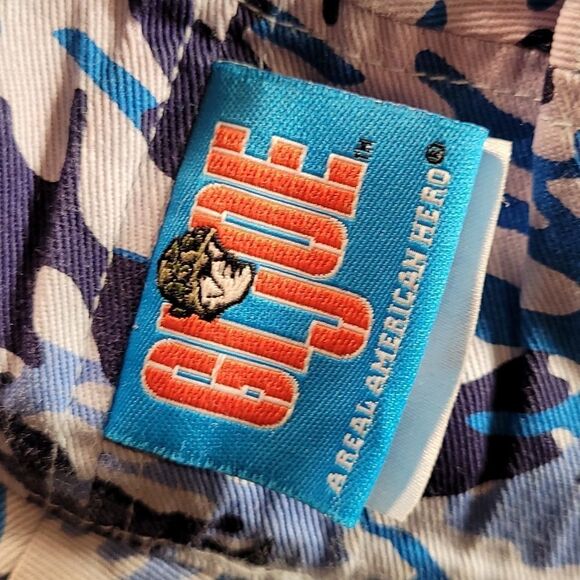 GI Joe Blue Camo Reversible Bucket Hat- One Size - Picture 2 of 5